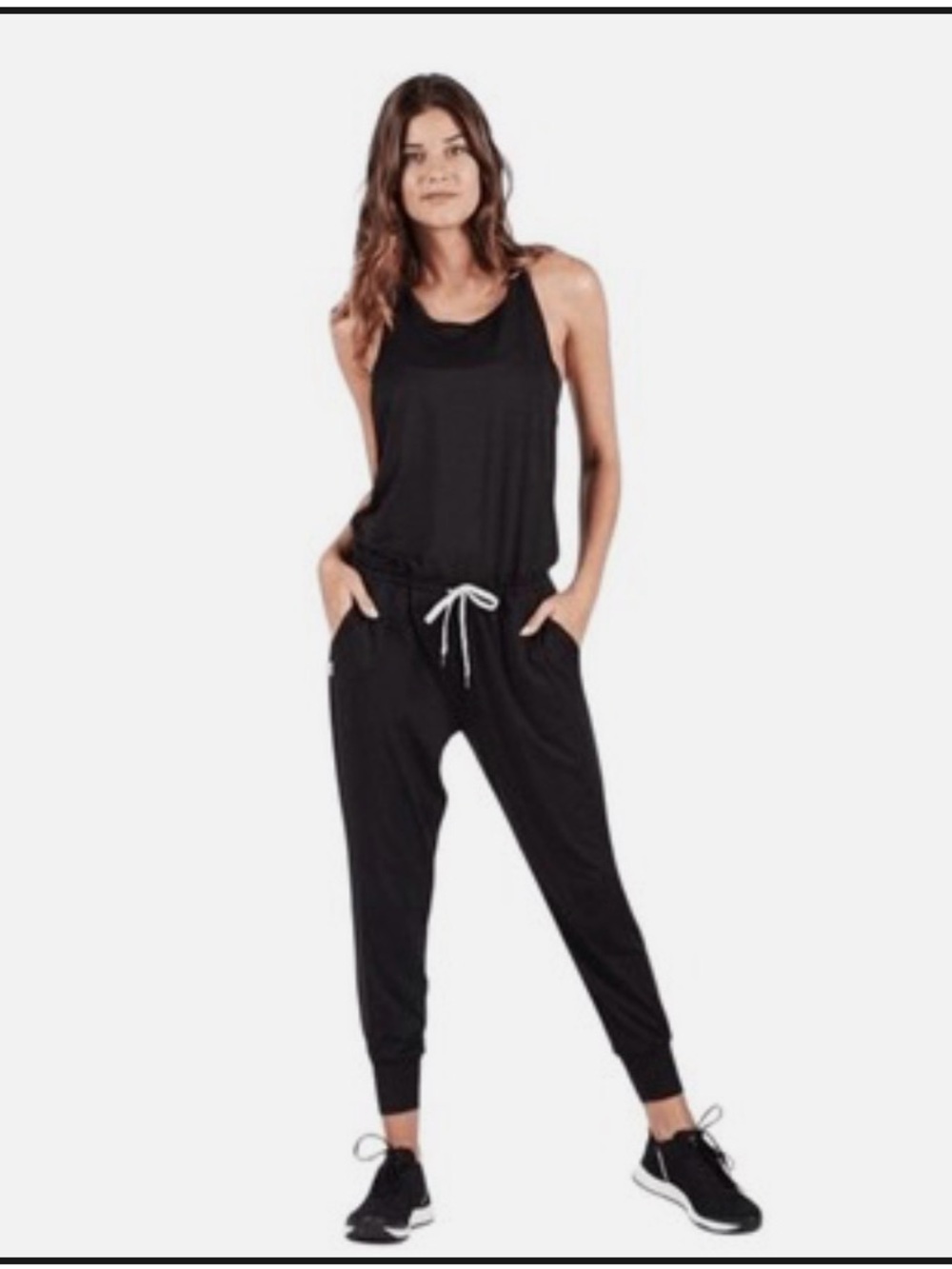Vuori Lux Jumpsuit in Navy Blue - Picture 2 of 2